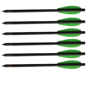 Bulloni balestra pistola 6PK 6,3 pollici 100 gr punte per balestra pistola 50-80 libbre - Foto 1 di 8