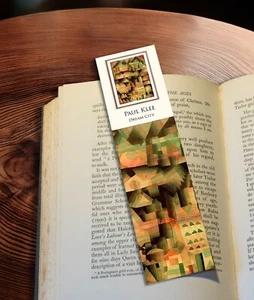 Klee bookmark Dream City fine art gift modern art collectable art book lover - Picture 1 of 7