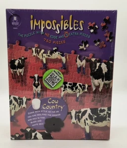 Impossibles Cow Country 750+ Teile Puzzle BePuzzled 33401 - Bild 1 von 6