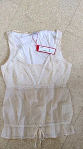 Leichte Bluse/Hängerchen von Esprit Gr.34, zartes gelb - Bild 1 von 5