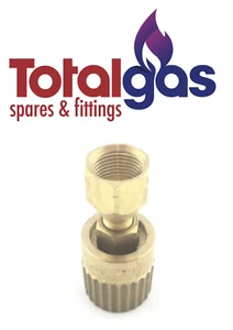 FORKLIFT LPG GAS FILLER BOTTLE COUPLING 1&1/4" Acme TO 1/4" NPT F - Picture 1 of 5