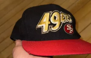San Francisco 49ers American Needle SnapBack Mütze gebraucht 90er NFL - Bild 1 von 10