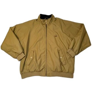 Vintage Men's Size LG Beige Izod Golf Jacket - Mint Condition - Picture 1 of 8