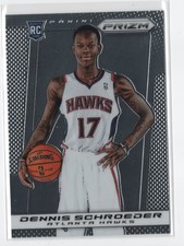 Dennis Schroeder 2013-14 Panini Prizm Rookie Card #286 Hawks RC