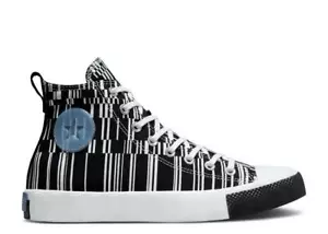 Converse Men's Chuck Taylor Untitl3d Hi Top Sneakers A02599C Black/White - Picture 1 of 8