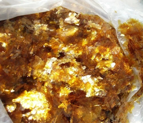 Schellack Flocken Wiederherstellung Möbel Alt Malerei A Puffer - Bild 1 von 1