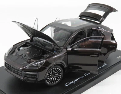 PORSCHE CAYENNE TURBO COUPE 2019 MAHAGONI METAL NOREV WAP0213190K 1/18 LHD 1000 - Photo 1/4