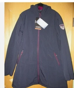 CMP Campagnolo Softshell Jacke Mantel blau pink blue lampone, Gr. 46 XXL - Bild 1 von 3