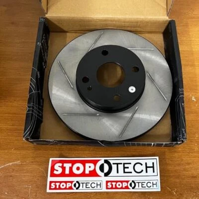 STOPTECH Power Slotted Rear Passenger Sport Rotor for 1994-2002 Mazda Miata - Image 1 of 4