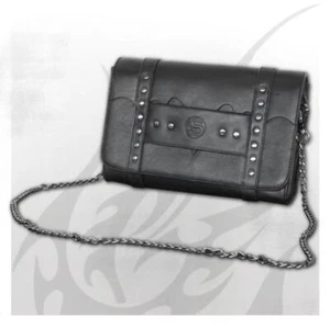 Spiral Direct Bat Wings Studded Clutch Bag - Picture 1 of 2