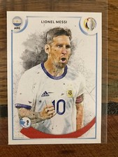 Lionel Messi Argentina 2021 Panini Copa America Sticker
