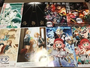 8er Set!!Demon Slayer Spy Family Conan Anime Manga Film Chirashi/Poster/Flyer - Bild 1 von 3
