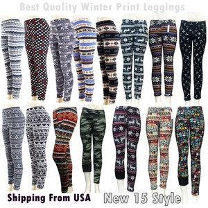 Fleece Tribal Leggings for Women for 