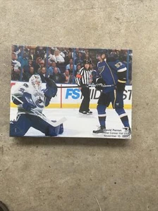 David Perron NHL Hockey Leinwandbild erster Hattrick 2009 Stadium Promo Gewinnspiel - Bild 1 von 2