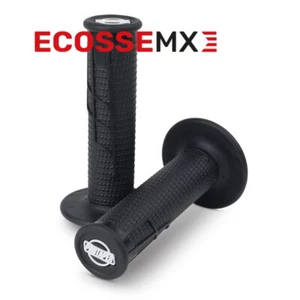 NEW Pro Taper Clamp On Half Waffle Grips Black RM RMZ TC TE FC FE CR CRF - Picture 1 of 6