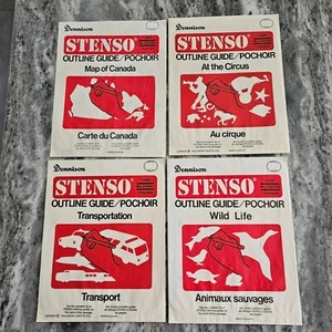 1966 Dennison Stenso Map of Canada, Transportation, At the Circus, Wild Life - Bild 1 von 16