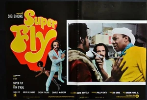fotobusta SUPER FLY RON O'NEAL LEE CURTIS MAYFIELD GORDON PARKS BLAXPLOITATION - Imagen 1 de 1