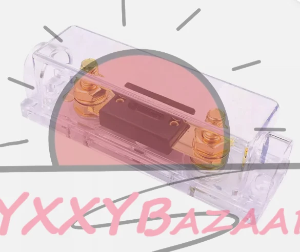 Gold Plated ANL Fuse Holder Voodoo 1/0 0 gauge 40 Amp no terminals needed - Image 1 of 1