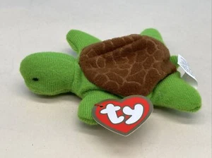Speedy the Turtle Teenie Beanie Baby. Manufactured in 1993 for McDonald's by TY - Picture 1 of 4