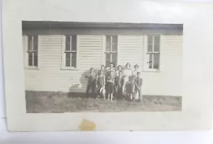 Postcard RPPC Mozingo Valley Kids club, Maryville, MO 1915 (S14) - Picture 1 of 2