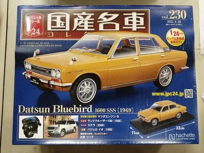 Hachette 230 Datsun Bluebird 1969 1/24 Minicar - Image 1 of 2