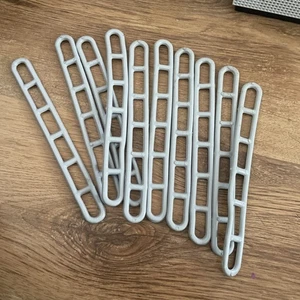 W4 Leiterbänder 200 mm - schwarz - 5er Pack - 37673 - Bild 1 von 3