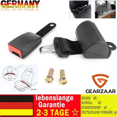 2 Punkt Beckengurt Sicherheitsgurt E4 Automatik Stapler Baumaschiene PKW BUS - Bild 1 von 4