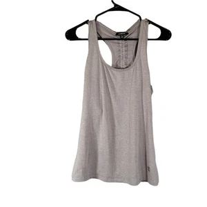 Zobha Lilac Athletic Ruched Racerback Running Casual Tank Top Women Sz S - Picture 1 of 9