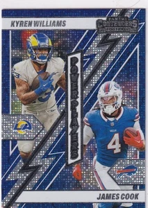 2024 Panini Contenders NFL No. 19 Kyren Williams James Cook Power Players - Bild 1 von 2