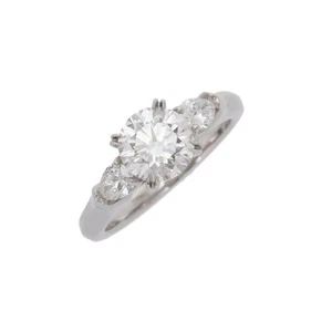 HARRY WINSTON Round pear shape solitaire ring 1.03ct #45 ring 800000138512000 - Picture 1 of 9