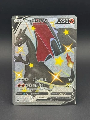 Charizard V Shiny Secret 079/073 Champions Path Holo MINT - Image 1 of 2
