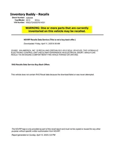 Windshield Wiper Motor Fits 10-13 SOUL 1257930 - Bild 1 von 4