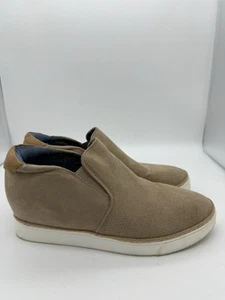 Zapatos Dr Scholls para mujer 7,5 tostados si solo ocultos cuña sin cordones gamuza cómodos - Imagen 1 de 8