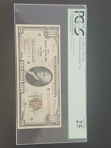 Fr. 1860-G 1929 $10 Federal Reserve Bank Note CHICAGO PCGS VERY FINE 25 - Picture 1 of 4