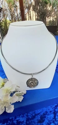 Anhänger rhodiniert mit Kristallsteinen   - 3,5 cm - Pierre Lang - Bild 1 von 3