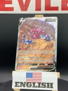Pokemon Drapion V Ultra Rara Corona Zenith: Galleria Galariana GG49/GG70 - NM - Foto 1 di 13