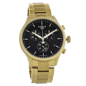 Reloj cronógrafo de cuarzo Tissot XL clásico esfera negra T116.617.33.051.00 - Imagen 1 de 3