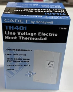 Cadet 72838 TH401 Line Voltage Electric Heat Non-programmable Thermostat - Picture 1 of 2