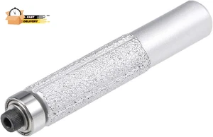 13,3 mm Diamant gerade Fräser Bohrkrone gelötet Zylinder Profilscheibe 1/2 Zoll - Bild 1 von 12