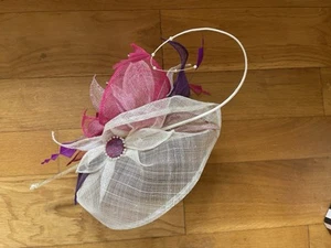 Cream, Pink & Purple Designer Hatinator - Picture 1 of 3