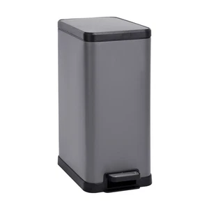 B-Ware SVITA STM15 Mülleimer Treteimer 15l inkl Inneneimer Softclose-Deckel Grau - Bild 1 von 5