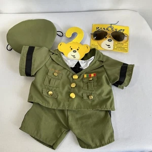 Cappello pantalone uniforme verde ufficiale USA esercito Build A Bear adatto 10"-24" - Foto 1 di 10