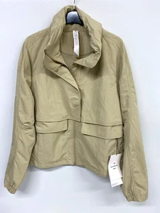 Lululemon Always Efortless jacket womens US 8 UK 12 relaxed beige - Picture 1 of 9
