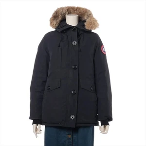 Canada Goose CHARLOTTE PARKA piumino cotone e poliestere S/P donna nero 2 - Foto 1 di 20