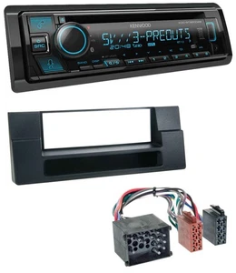 Kenwood Bluetooth USB CD MP3 DAB Autoradio für BMW X5 E53 5er E39 Rundpin Ablage - Bild 1 von 5