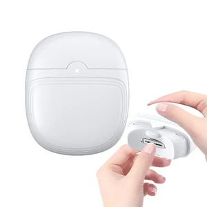 Electric Automatic Nail Clipper with Light & 2 Speeds,Fingernail Cutter and File - Picture 1 of 12