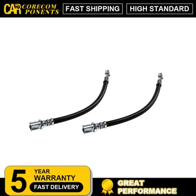 Manguera hidráulica de freno para Fiat 124 1966-1983 piezas centrales delanteras 2 piezas Foto 1 de 2