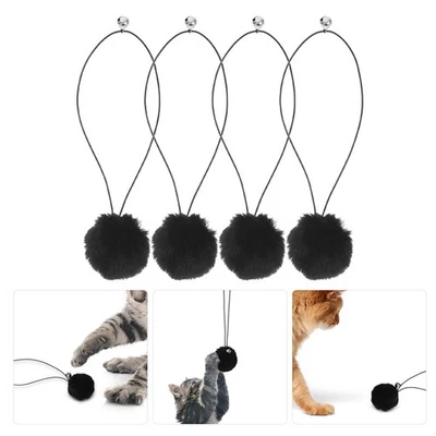  6PCS -Katzenbäume Ersatzkugel mit Bell Interactive Cat Kratzen nach Spielzeug - Bild 1 von 4