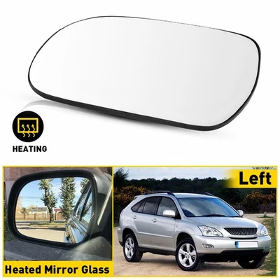 Espejo retrovisor eléctrico de vidrio térmico del lado del conductor para Lexus 2004-09 RX300 RX330 RX350 RX400H Foto 1 de 4