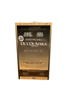 Out Of Africa Demo Promo Screener VHS 1985 Best Picture Robert Redford Sealed - Picture 1 of 8